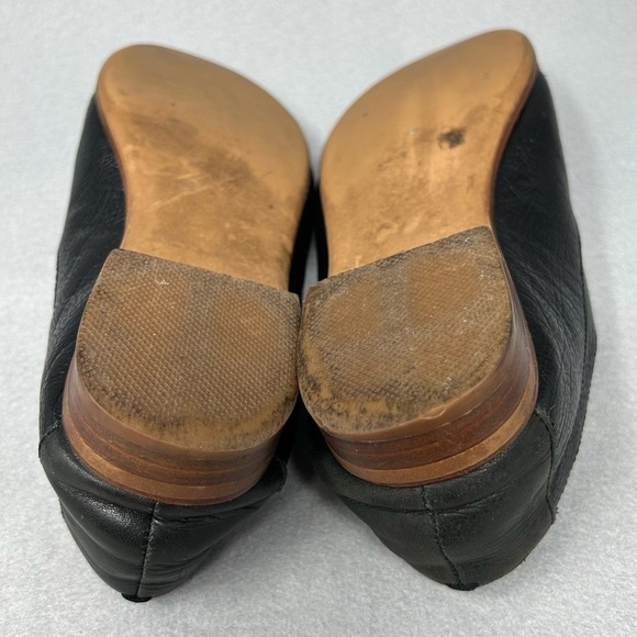 Jeffery Campbell Women's Black Leather Berkley Loafers Size 6.5 - Picture 14 of 14